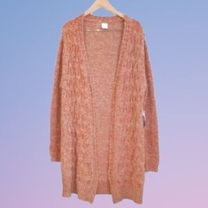 NWT Star + Sky Yellow Rust Cardigan